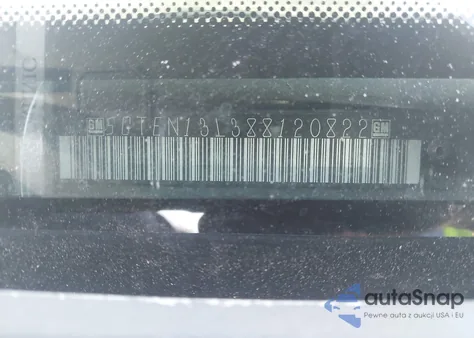 2008 Hummer H3 Suv Alpha z USA, uszkodzony, nr VIN 5GTEN13L388120822